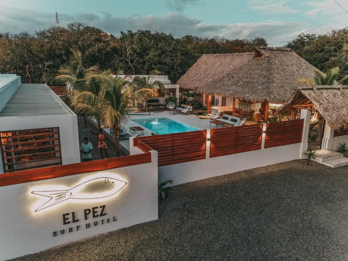 El Pez Surf Hotel Popoyo Buitenkant foto