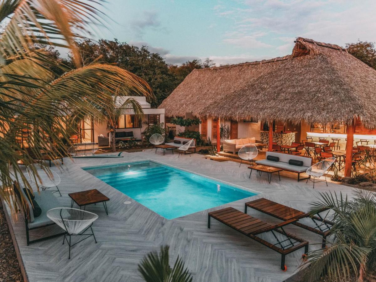 El Pez Surf Hotel Popoyo Buitenkant foto