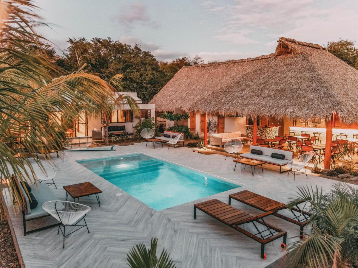 El Pez Surf Hotel Popoyo Buitenkant foto